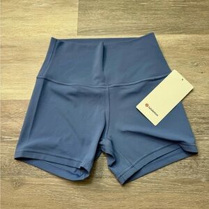 Lululemon Align HR Short 4” - Oasis Blue
